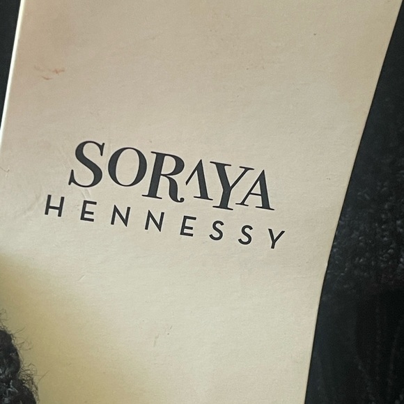 New! Soraya Hennessy black Fiesta Fringe Pouch - Picture 14 of 16